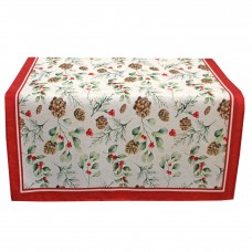 Toalha de Chá de Natal Pine Berry 0.90x0.90