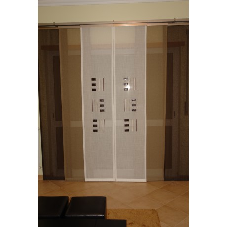 Painel Japonês Nicaragua Linen